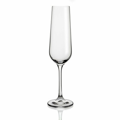 Coupe de champagne Belia Bohemia Transparent verre 6 Unités (20 cl)