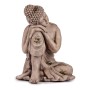 Figure décorative de jardin Buda Gris Polyrésine (34,5 x 54,5 x 31 cm)