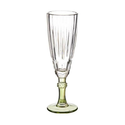 Coupe de champagne Exotic Verre Vert 170 ml