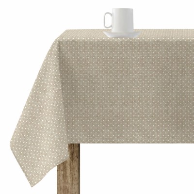 Stain-proof tablecloth Belum Plumeti White 180 x 180 cm XL