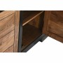 Sideboard DKD Home Decor Black Natural Acacia