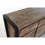 Buffet DKD Home Decor Naturel Noir Métal Acacia (140 x 40 x 85 cm)