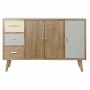 Buffet DKD Home Decor   Blanc Crème Naturel Métal Bois de paulownia 120 x 40 x 78,5 cm