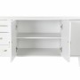 Sideboard DKD Home Decor   White Cream Natural Metal Paolownia wood 120 x 40 x 78,5 cm