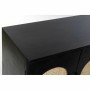 Buffet DKD Home Decor Noir Naturel Rotin Bois de manguier (150 x 40 x 65 cm)