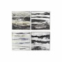 Painting DKD Home Decor 79 x 2,5 x 79 cm Abstract Modern (4 Pieces)