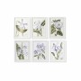 Cadre DKD Home Decor 40 x 2 x 54 cm Fleurs Shabby Chic (6 Pièces)