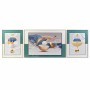 Jeu de 3 tableaux DKD Home Decor Moderne (240 x 3 x 80 cm)