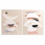 Cadre DKD Home Decor 75,5 x 3,7 x 100 cm Abstrait Moderne (2 Unités)