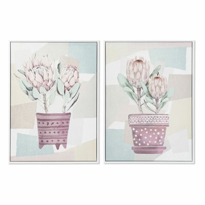 Painting DKD Home Decor Scandinavian 53 x 4,5 x 73 cm (2 Units)