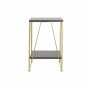 Table d'appoint DKD Home Decor 41 x 41 x 63,5 cm Noir Doré Métal Bois