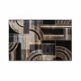 Carpet DKD Home Decor Black Golden Modern Geometric (120 x 180 x 0,4 cm)