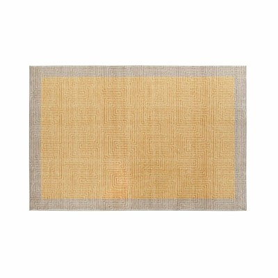 Tapis DKD Home Decor Jaune Marron Clair (120 x 180 x 0,7 cm)