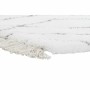 Carpet DKD Home Decor White Grey Rhombus Scandi Ø 9,4 cm 120 x 180 x 3 cm