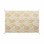 Carpet DKD Home Decor Beige Multicolour Leaf of a plant (120 x 180 x 1 cm)