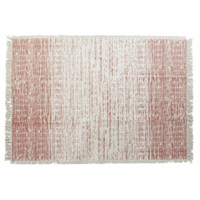 Tapis DKD Home Decor Beige Orange Frange 160 x 230 x 1 cm