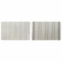 Carpet DKD Home Decor 120 x 180 x 0,75 cm Grey Polyester White Fringe Boho (2 Units)