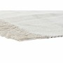 Carpet DKD Home Decor 120 x 180 x 0,75 cm Grey Polyester White Fringe Boho (2 Units)