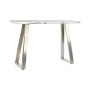 Console DKD Home Decor White Silver Steel MDF Wood 120 x 40 x 76 cm