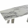 Console DKD Home Decor Blanc Argenté Acier Bois MDF 120 x 40 x 76 cm