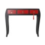 Console DKD Home Decor Fir Red Black MDF Oriental (96 x 27 x 80 cm)