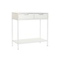 Console DKD Home Decor Métal MDF Blanc (80 x 35 x 81 cm)