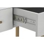 Console DKD Home Decor Blanc Multicouleur Doré Métal Fer Bois de manguier 30 x 40 cm 90 x 45 x 74 cm