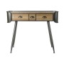 Console DKD Home Decor Grey Natural Metal Fir 103 x 38 x 82,5 cm