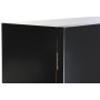 Cupboard DKD Home Decor   110 x 50 x 180 cm Black Metal Poplar