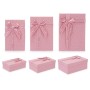 Set de boîtes décoratives Rose Carton Lien 3 Pièces