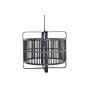 Suspension DKD Home Decor Noir Bambou 50 W 40 x 40 x 35 cm