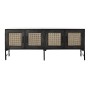 Buffet DKD Home Decor Marron Rotin Bois de manguier (155 x 40 x 61,5 cm)