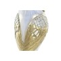 Decorative Figure DKD Home Decor White Golden Owl 6,5 x 7 x 13 cm