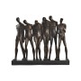 Figurine Décorative DKD Home Decor Noir Cuivre Résine Personnes Moderne (40 x 10,5 x 34,5 cm)