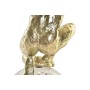 Figurine Décorative DKD Home Decor Verre Doré Résine Homme (28 x 12 x 38 cm)