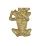 Decorative Figure DKD Home Decor Golden Monkeys 9 x 7 x 25 cm