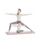 Decorative Figure DKD Home Decor 24 x 6,5 x 19,5 cm Scandi Pink Yoga