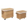 Set de basket DKD Home Decor osier (48 x 33 x 43 cm)