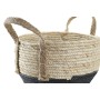 Basket set DKD Home Decor 33 x 33 x 20 cm Natural Fibre (2 Units)