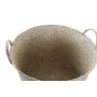 Basket set DKD Home Decor Polyester Natural Fibre (33 x 33 x 24 cm)