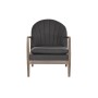 Armchair DKD Home Decor Dark grey Fir Plastic 68 x 69 x 89 cm 67 x 70 x 89 cm