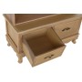 Hall Table with 2 Drawers DKD Home Decor Natural Fir MDF Wood 81,5 x 36,5 x 201 cm