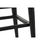 Console DKD Home Decor Natural Black Rattan Mango wood (125 x 40 x 76 cm)