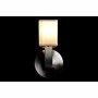 Wall Lamp DKD Home Decor Silver Metal Polyester White 220 V 40 W (12 x 10 x 22 cm)