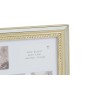 Cadre photo DKD Home Decor Luxury 46,5 x 2 x 40 cm Verre Argenté Doré polystyrène Traditionnel (2 Unités)