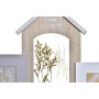 Photo frame DKD Home Decor Wood 39 x 3 x 41 cm Natural Plant (2 Units)