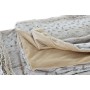 Blanket DKD Home Decor White Beige Animal Moutain Wild 150 x 200 x 2 cm 130 x 170 x 2 cm