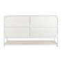 Buffet DKD Home Decor 170 x 45 x 100 cm Métal Blanc Bois de manguier