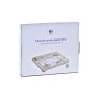 Plateau à fromages DKD Home Decor Bambou Grès 24,5 x 20 x 1,2 cm (4 Unités)