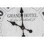 Wall Clock DKD Home Decor White Black Crystal Iron 61 x 6 x 89 cm (2 Units)